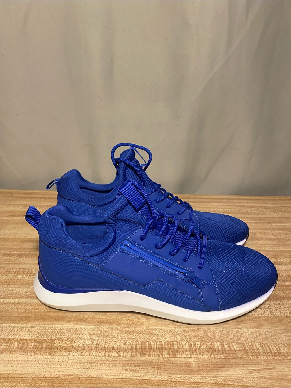 Aldo Thund Jogger Casual Sole Sneakers Medium Blue Mens size 11 NWOT